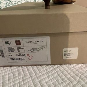 Burberry mules in great condition